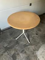 Twee bijzet tafeltjes, Huis en Inrichting, Tafels | Bijzettafels, Minder dan 55 cm, Gebruikt, Rond, Ophalen