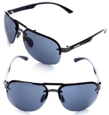 2025 New Sunglasses UV 400 Vintage Punk Rimless Rectangle  beschikbaar voor biedingen