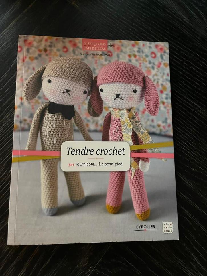 Tendre Crochet 1 & 2 Sandrine Deveze, Hobby en Vrije tijd, Breien en Haken, Zo goed als nieuw, Haken, Patroon of Boek, Ophalen of Verzenden
