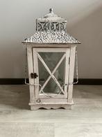 Groot brocante sier lantaarn, Ophalen of Verzenden, Zo goed als nieuw
