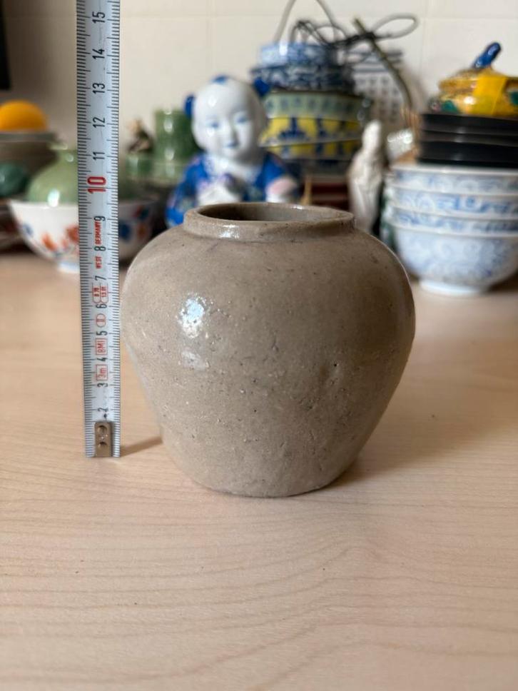 Antiek Chinees keramieken potje, Antiek en Kunst, Kunst | Niet-Westerse kunst, Ophalen of Verzenden