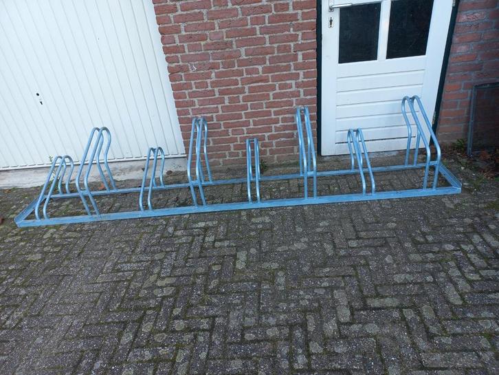 Gegalvaniseerd fietsenrek voor 8 fietsen, Fietsen en Brommers, Fietsaccessoires | Fietsenrekken, Gebruikt, Ophalen