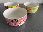 3 Soepkommen van Maggi, Blond design, Huis en Inrichting, Keuken | Servies, Gebruikt, Blond Amsterdam, Ophalen of Verzenden, Kom(men)