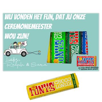 Ceremoniemeester bedankje beschikbaar voor biedingen