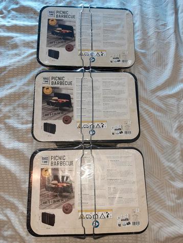 Nieuwe BBQ Time Picknick Barbecue - 25/35cm beschikbaar voor biedingen