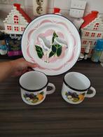 Emaille servies, Ophalen of Verzenden, Overige stijlen, Bord(en)