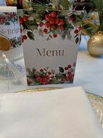 Kersttafel aankleding set rood, Ophalen of Verzenden, Nieuw