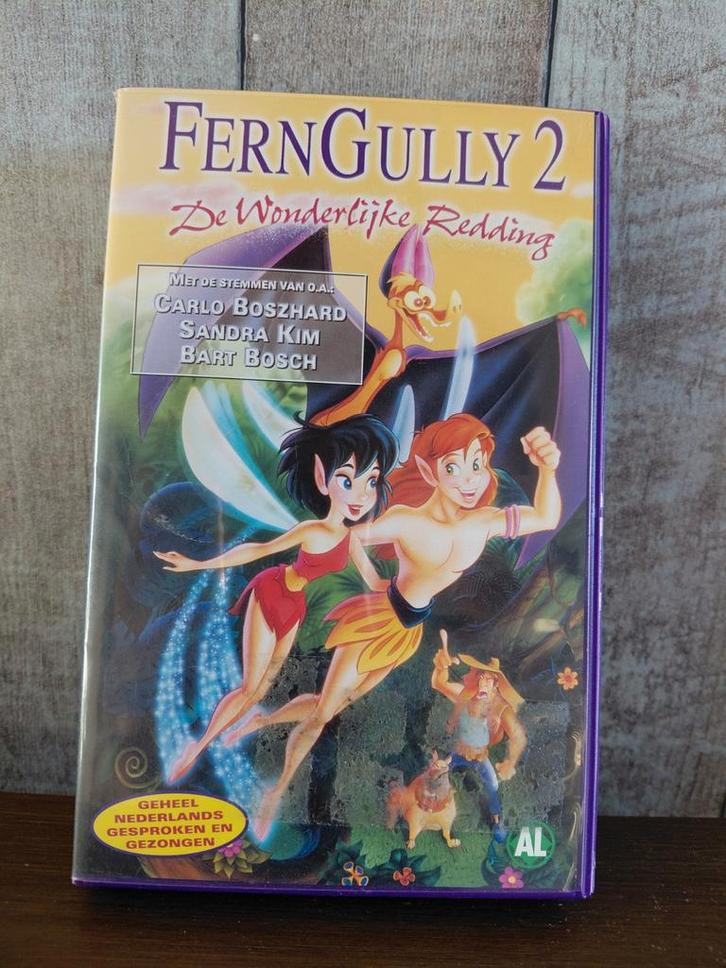 Fern Gully 2 De Wonderlijke Redding videoband NIEUW IN FOLIE, Cd's en Dvd's, VHS | Kinderen en Jeugd, Nieuw in verpakking, Tekenfilms en Animatie