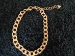 goudkl schakel band 23 cm lang nr arm 950, Sieraden, Tassen en Uiterlijk, Ophalen of Verzenden, Nieuw, Goud