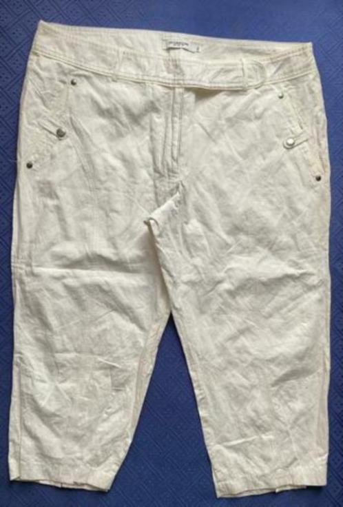 Mc Gregor pantalon 3/4 model mt 44/46, Kleding | Dames, Broeken en Pantalons, Zo goed als nieuw, Maat 38/40 (M), Wit, Driekwart