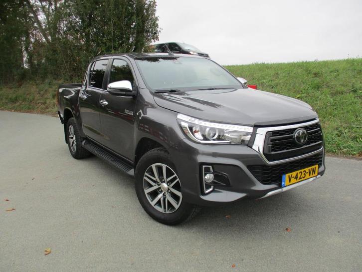 Te koop keurige Toyota Hi-lux 2.4D automaat 4X4 Pick up 2019, Auto's, Bestelauto's, Particulier, 4x4, ABS, Achteruitrijcamera