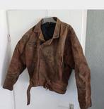 echt leer heren jas maat xl, Kleding | Heren, Jassen | Winter, Ophalen of Verzenden, Zo goed als nieuw, Maat 56/58 (XL)