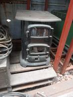 Antiek  pot kacheltje, Huis en Inrichting, Kachels, Ophalen, Zo goed als nieuw, Hout