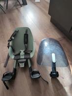 Fietsstoeltje Urban Iki met windscherm, Fietsen en Brommers, Ophalen, Urban Iki, Gebruikt, Voetsteuntjes