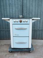 Vintage retro emaille Atag Cote d'Azur oven gasfornuis, Witgoed en Apparatuur, Fornuizen, Gebruikt, Gas, Vrijstaand, 85 tot 90 cm