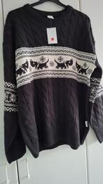 Kerst trui in zwart met Takkie - Maat XL - Nieuw - Hema, Zwart, Maat 46/48 (XL) of groter, Nieuw, Ophalen of Verzenden