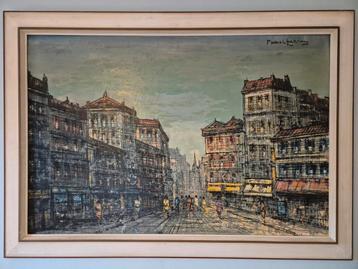 Schilderij Parijs - Marcel Lareau beschikbaar voor biedingen