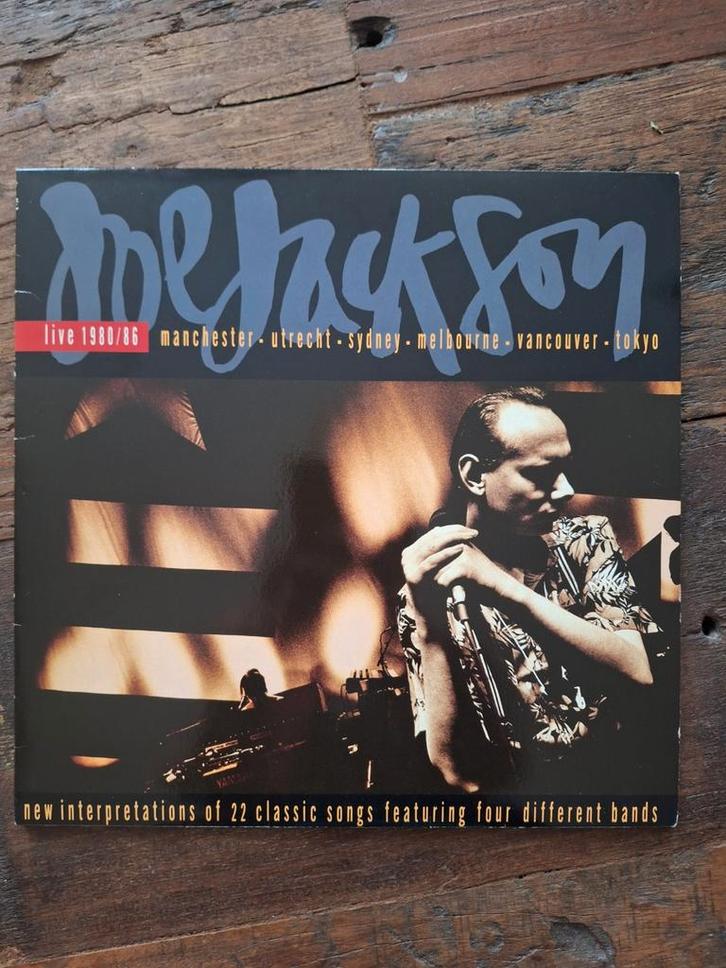 Joe Jackson - Live 1980/86 - 2LP, Cd's en Dvd's, Cd's | Overige Cd's, Gebruikt, Ophalen of Verzenden