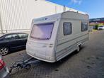 Caravan Caravelair Bamba de Luxe 400 1 In Zeer nette staat, Caravans en Kamperen, Caravans, Rondzit, Bedrijf, Tot en met 3, 4 tot 5 meter