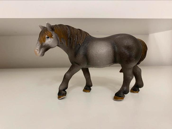 Schleich 13626 Percheron Merrie, Verzamelen, Dierenverzamelingen, Beeldje of Figuurtje, Paard, Ophalen of Verzenden