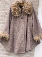 Wollen Jas, Ophalen of Verzenden, Zo goed als nieuw, Maat 42/44 (L), Beige