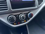 Kia Picanto 1.0 CVVT Airco | NAP | Kia dealer onderhouden, Auto's, Voorwielaandrijving, Euro 5, Stof, Gebruikt