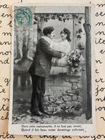 1906 Romantiek - in het open raam (S), Ophalen of Verzenden, Voor 1920, Gelopen, Overige thema's