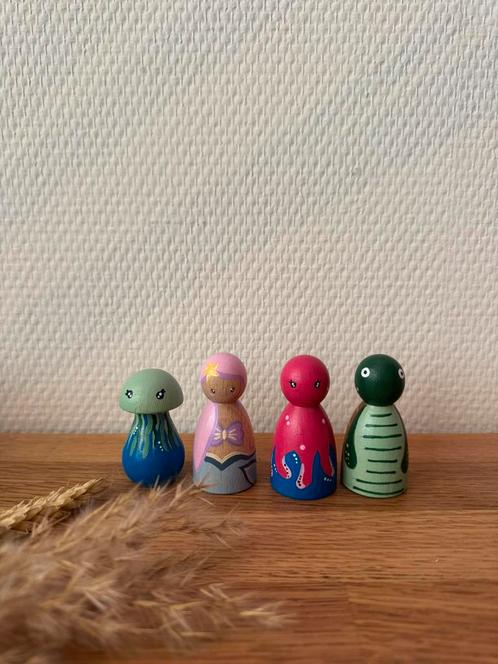 Pegdolls thema zee, Hobby en Vrije tijd, Breien en Haken, Zo goed als nieuw, Haken, Patroon of Boek, Ophalen of Verzenden