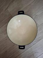 Gietijzeren grote wokpan, Ophalen of Verzenden, Zo goed als nieuw, Gietijzer, Wok