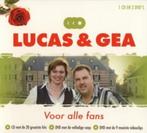 Lucas & Gea - Voor Alle Fans - Originele CD + 2 DVD Nieuw.!, Ophalen of Verzenden, Nieuw in verpakking, Pop, Boxset