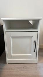 IKEA SONGESAND Wit Nachtkastje, Ophalen, Minder dan 45 cm, Zo goed als nieuw, Minder dan 55 cm