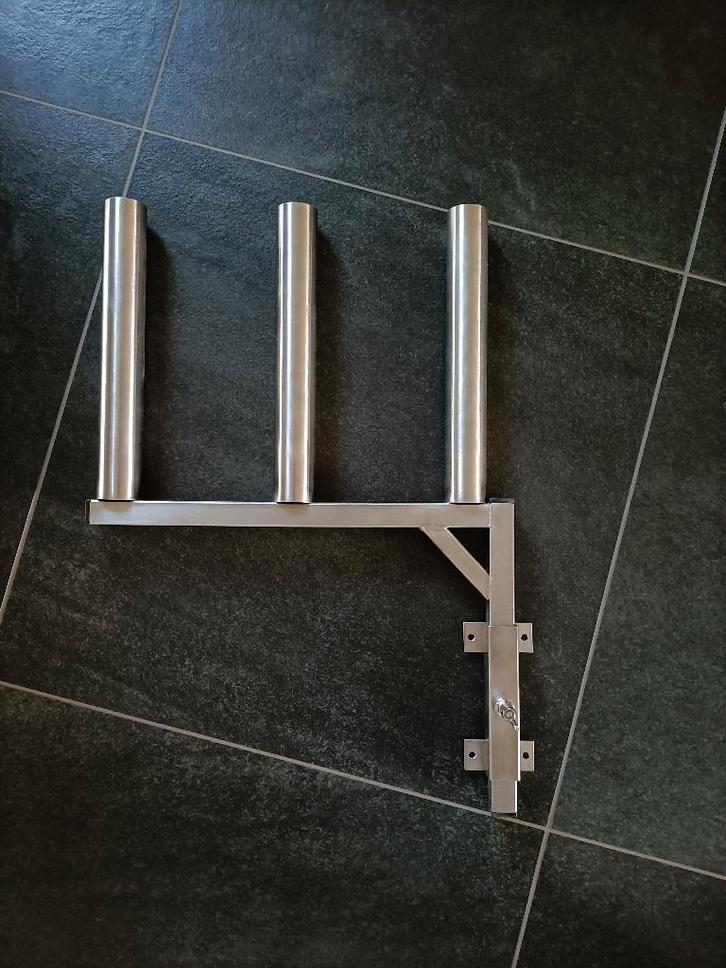 Meerval rvs hengelsteun tbv oa rubberboot, Watersport en Boten, Hengelsport | Roofvissen, Nieuw, Overige typen, Ophalen of Verzenden