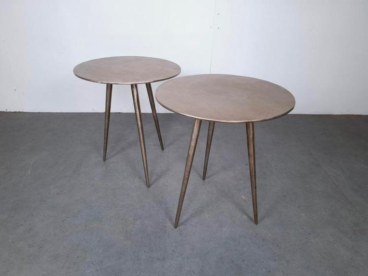 BePureHome Bright Bijzet tafels | GRATIS BEZORGING, Huis en Inrichting, Tafels | Bijzettafels, Zo goed als nieuw, Rond, Minder dan 45 cm