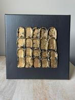 Prachtig zwart met goud schilderij, Ophalen of Verzenden, Nieuw, Schilderij