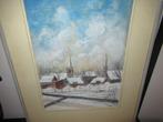 KRIJT TEKENING DE DREEF IN KOCKENGEN  G.DIJKERS, Ophalen of Verzenden