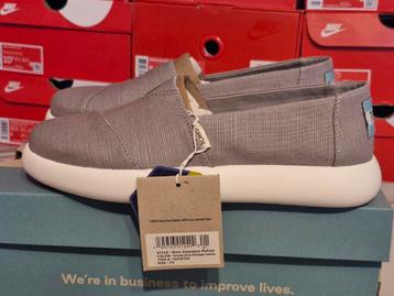 TOMS  Alpargata Mallow grey heritage canvas - us 7.5 eur 38  beschikbaar voor biedingen