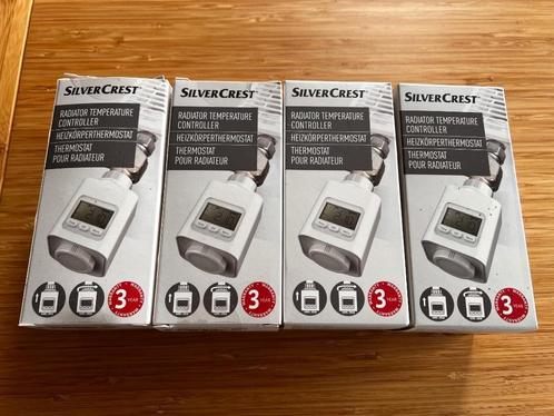 4 x Silvercrest radiator kraan controller, Doe-het-zelf en Verbouw, Verwarming en Radiatoren, Zo goed als nieuw, Radiator, 800 watt of meer