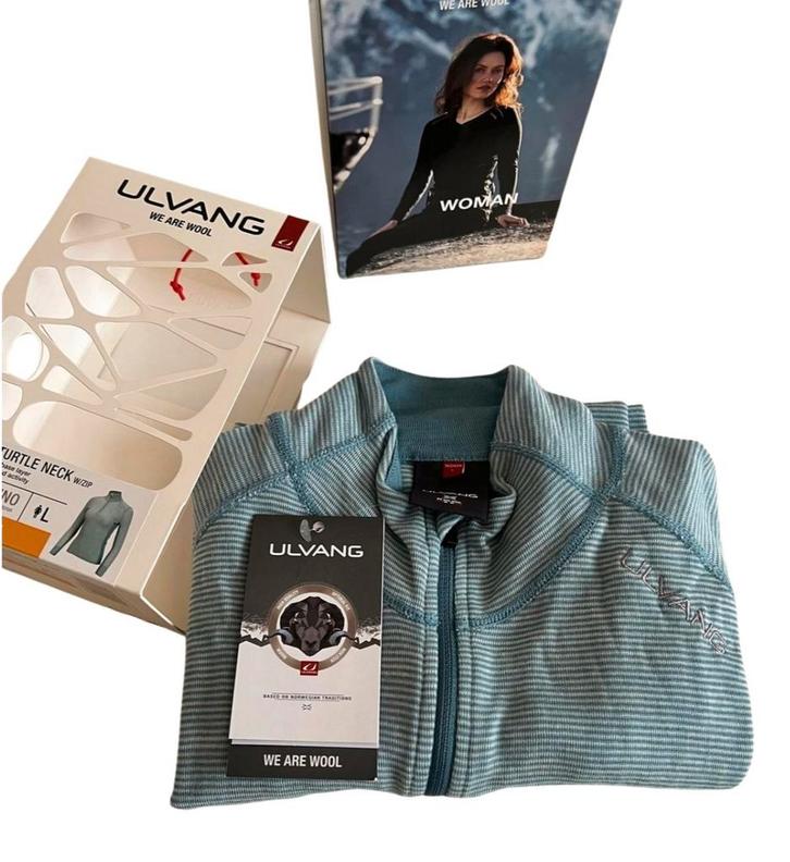ULVANG RAV 100% Merino Turtle Neck met rits thermoshirt Mt.L, Kleding | Dames, Sportkleding, Nieuw, Hardlopen of Fietsen, Maat 42/44 (L)