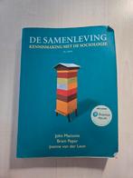 Bram Peper - De Samenleving, 14e editie, Ophalen of Verzenden, Zo goed als nieuw, Overige niveaus, Bram Peper; Joanne van der Leur; John Macionis
