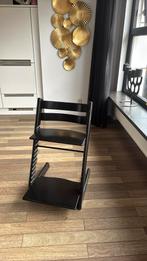 Stokke Trip Trap stoel zwart, Kinderen en Baby's, Kinderstoelen, Ophalen, Gebruikt, Meegroeistoel