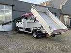 Volkswagen Crafter 2.0 TDI 140pk Kipper Laadkraan Openlaadba, Auto's, Bestelauto's, Euro 5, Stof, Gebruikt, Zwart
