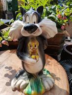 Vintage Silvester en Tweety van Warner Bros, Ophalen of Verzenden, Zo goed als nieuw
