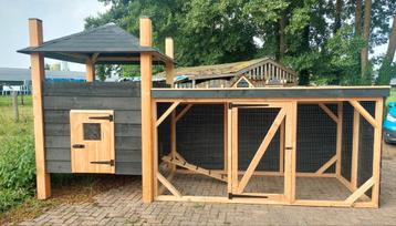 Nieuw konijnenhok beschikbaar voor biedingen