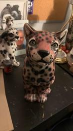 Cheetah kaarsen houder, Ophalen of Verzenden, Zo goed als nieuw, Overige materialen, Minder dan 25 cm