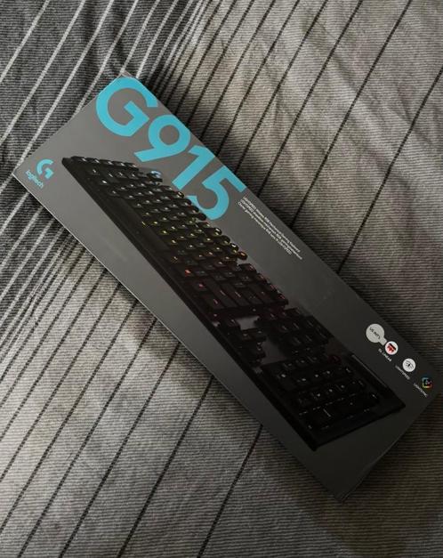 Logitech G915 LIGHTSPEED toetsenbord - Nieuw in doos!, Computers en Software, Toetsenborden, Nieuw, Qwerty, Draadloos, Gaming toetsenbord