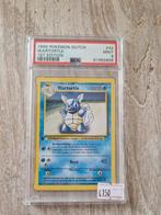 Pokémon Wartortle 42/102 NL 1st edition base set psa 9, Ophalen of Verzenden, Zo goed als nieuw, Losse kaart