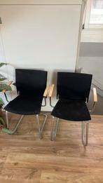Twee Gijs Van der sluis eettafelstoelen bureautafelstoele, Huis en Inrichting, Stoelen, Ophalen, Zo goed als nieuw, Twee