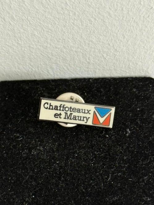 Ghaffoteaux et Maury Vintage Pin, Verzamelen, Speldjes, Pins en Buttons, Gebruikt, Speldje of Pin, Overige onderwerpen, Ophalen of Verzenden