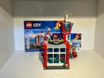 Lego City Brandweerkazerne 60215, Ophalen of Verzenden, Zo goed als nieuw, Complete set, Lego