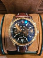 Breitling for Bentley 18 karaat rosegoud 43 mm, Sieraden, Tassen en Uiterlijk, Horloges | Heren, Nieuw, Breitling, Goud, Ophalen